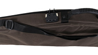 Étui à arme en cuir de vachette de haute qualité avec doublure en fourrure originale, design artisanal raffiné, étui de chasse avec faible MOQ