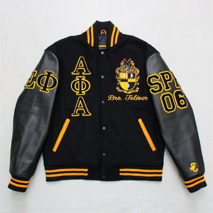 Premium Custom Embroidered Men's Winter Varsity <b>Jacket</b> Vintage Letterman Sporty Bomber Streetwear <b>Patchwork</b> <b>Jacket</b> For Unisex - Product Image 1