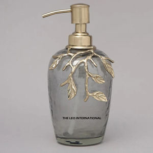 Distributeur de savon décoratif et distributeur de lotion/shampoing en acier inoxydable pour évier de cuisine, capacité personnalisable - Product Image 5