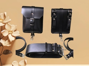 Durable High Quality New Arrived Good Quality Latest Design Leather Waist Bag Custom Perfect Warm Windproof Leather Waist Bag - Product Image 6