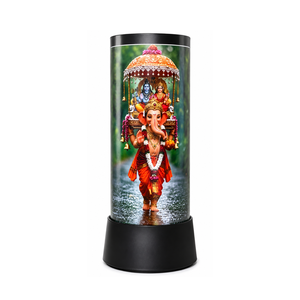 Lord Ganesha Divine LED Table Lamp Spiritual Decorative <b>Night</b> <b>Light</b> Warm Glow Bedside Lamp Home Temple Meditation Gift - Product Image 1