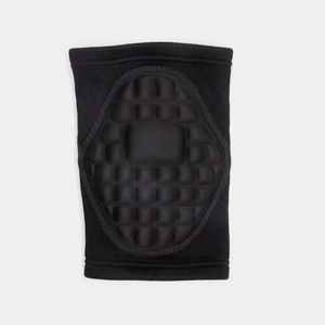 Genouillère de volley-ball noire en polypropylène, protection professionnelle, respirante, épaisse, absorption des chocs, fermeture auto-agrippante unisexe - Product Image 5