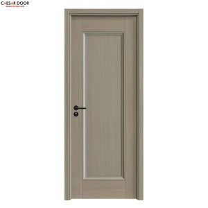 Puertas de Madera MDF Sólidas de Estilo Europeo Contemporáneo para Habitaciones, Puertas Resistentes al Agua y al Fuego con Revestimiento de Polímero - Product Image 1