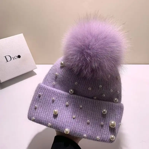 Bonnet d'hiver personnalisé avec logo OEM, impression numérique, 100% coton, chaud, unisexe, style décontracté urbain, meilleure vente, bonnet personnalisé avec - Product Image 1