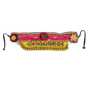 Vintage Belt Belly Dance Bead Afghani Traditional Waist Belt Kuchi Tribal BB002A <b>Old</b> Banjara Beaded Belt Real Vintage Hand Made - Product Image 1
