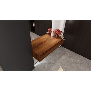 60\" Bathroom Vanity Cabinet with Soft Close Drawer <b>Float</b> Mounting Design-Exclusive Vanity Sink Not Included - Product Image 2