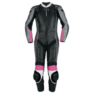 Traje de Motociclismo de Cuero Genuino, Personalizado con Impresión, Chaqueta de Carreras para Motociclistas, con Protección CE, Transpirable e Impermeable - Product Image 1
