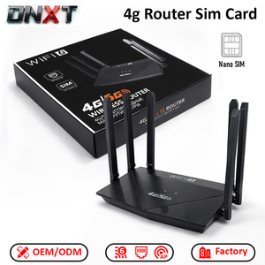 Router DNXT 4G con Tarjeta <span class=keywords><strong>SIM</strong></span>, WiFi 6, 300Mbps, Tarjeta <span class=keywords><strong>SIM</strong></span> 4G Cat4, 2.4GHz, Enrutador WiFi 4G, Modo AP, Módem VPN con LAN <span class=keywords><strong>y</strong></span> <span class=keywords><strong>SIM</strong></span>, Uso Doméstico - Product Image 1