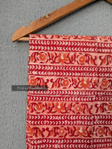 Tela Ecológica Hecha a Mano 100% Algodón con Estampado Artesanal para Vestidos y Prendas - Product Image 3