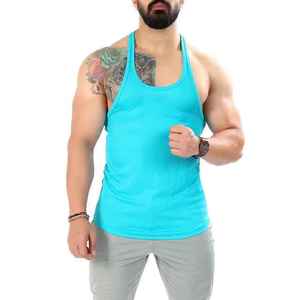 Men Unisex Casual <b>Sports</b> <b>Tank</b> <b>Top</b> Cotton Bamboo Fiber Breathable Nonwoven Front Logo Summer Wear Fitness Workout Vest Gym Sale - Product Image 5