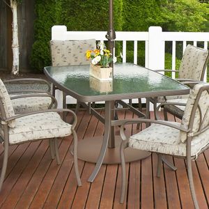 Base per Ombrellone da Patio da 50 Libbre con Ruote, Facile da Spostare, Arredo da Esterno - Product Image 3