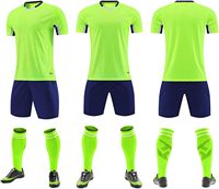 Ensemble de maillots de football personnalisés, tenue d'équipe, respirant, séchage rapide, évacuation de l'humidité, vêtements de sport par sublimation