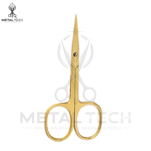 Nouvel arrivage : Kit d'outils pour extensions capillaires en or, fabriqué au Pakistan, avec pinces, ciseaux, aiguille à boucle et étui en acier inoxydable - Product Image 4