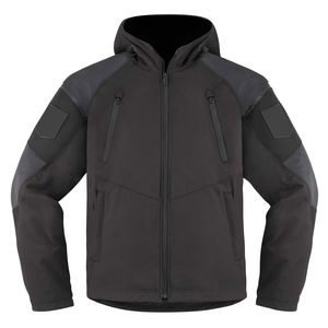 Chaqueta Softshell OEM para Hombre y Mujer, para Senderismo, Camping, Esquí, Chaqueta de Motocicleta con Forro Polar Negro, Cierre de Cremallera, Resistente al Viento, 2026 - Product Image 2
