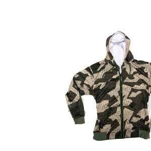 เสื้อฮู้ดลายพรางแบบกำหนดเองสำหรับผู้ชาย ผู้หญิง และทุกเพศ สไตล์สตรีทแวร์ เสื้อพูลโอเวอร์แฟชั่นแนวเมือง รับผลิตแบบ OEM พร้อมโลโก้ ขายส่ง - Product Image 2