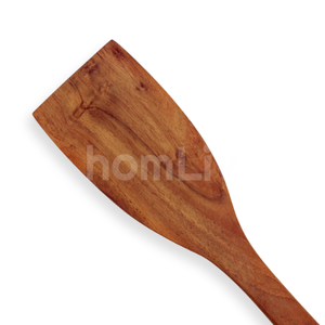 OEM Natural Eco Friendly Yuka Teak Wood Spatula Sustainable Food Safe No <b>Paint</b> and Varnish Halal Customized Wood Turner Stir Fry - Product Image 3