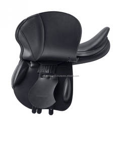 อานม้าหนังแท้คุณภาพสูงทนทานสำหรับกระโดดขี่ม้า  อะไหล่สแตนเลส (ขนาดเบาะ 14"-18")  สั่งทำได้ - Product Image 3