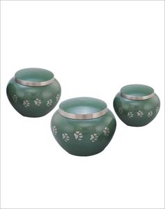 ชุดการฌาปนกิจของสัตว์เลี้ยงทองเหลืองสไตล์อเมริกันโกศสำหรับใส่เถ้ากระดูกของสัตว์เลี้ยงมีเอกลักษณ์ - Product Image 4