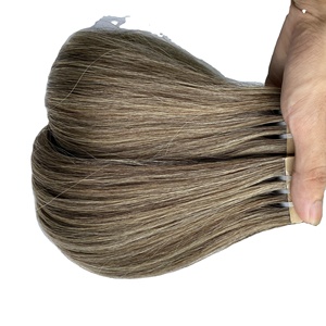 Venta al por mayor de cinta de cabello sin procesar, 100% humano, doble cinta de pelo virgen para Europa - Product Image 1