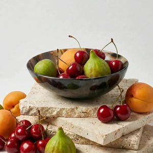 Tazón de Diseño Tallado en Forma de Cuerno, Desechable y Ecológico, de Alta Calidad, para Servir Dulces, Frutos Secos y Bocadillos - Product Image 6