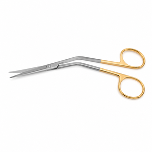 Tijeras Quirúrgicas Aston SuperCut Manual TC de 5.5 Pulgadas (14 cm) con Hojas Dentadas Anguladas de Carburo de Tungsteno, Certificación CE - Product Image 1