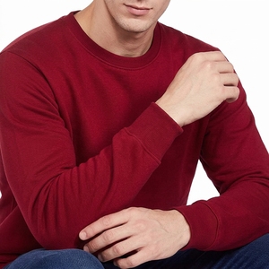 Sudadera Deportiva de Felpa con Cuello Redondo, Corte Regular, Ropa Casual de Invierno para Hombre, Transpirable, de Secado Rápido, Poliéster/Algodón - Product Image 4