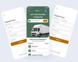 Aplicación de reserva de camiones para transporte rápido de carga, seguimiento en vivo, gestión de conductores y pagos sencillos. - Product Image 2