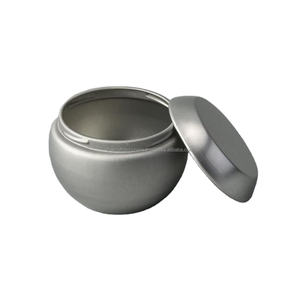 Frasco de metal de estaño Tapa hermética Top Venta caliente Readymade Candle Jar logo impreso personalizado marca Vela Cera Contenedor Tarro al por mayor - Product Image 2