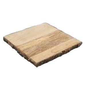 Planche à découper à fromage de forme carrée en bois de conception classique Office Party & Restaurant Utilisé et vaisselle Vaisselle Planche à découper d'occasion - Product Image 1