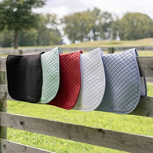Tapis de selle tout usage pour dressage et saut d'obstacles, doublure en coton confortable, couleur et taille personnalisables, équitation - Product Image 6