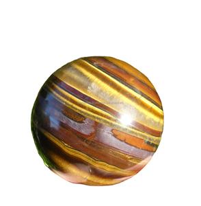 Haute qualité jaune fer tigre sphère Orgone pierre de guérison Chakra équilibre énergétique négatif maison pierre précieuse pour l'amour Feng Shui - Product Image 1