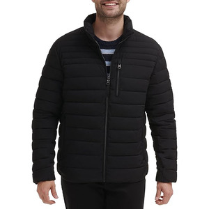 OEM ODM Custom Fashion <b>Patchwork</b> Hood Man Winter Outdoor Windbreaker Quilted Padding Puffer <b>Jackets</b> For Men - Product Image 1