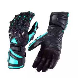 Guantes de Motocicleta Pyrotect de Cuero Puro Personalizables de Fábrica, Profesionales, de Alta Calidad, con Pantalla Táctil Completa, para Deportes de Carreras - Product Image 4