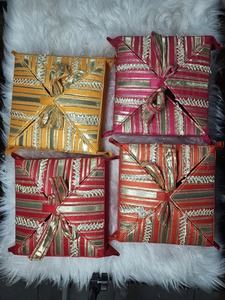 Luxury Handmade Durable Eco-Friendly <b>Wedding</b> <b>Gift</b> Box Gota Patti Indian Mithai Box Shagun Basket <b>Wedding</b> Favors Nikah Festive - Product Image 6