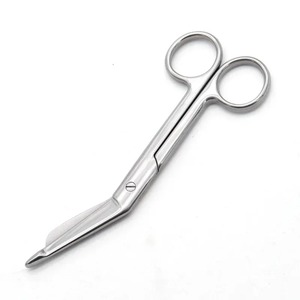 Tijeras para vendajes de gasa de acero inoxidable Bafa de 11 cm, tijeras quirúrgicas, juego de instrumentos manuales, tijeras para enfermeras - Product Image 3