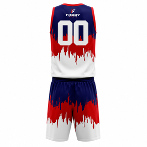 Ensemble d'uniformes de basketball personnalisés par sublimation, respirant et à séchage rapide, maillot et short de basketball d'équipe, tenue d'entraînement professionnelle pour hommes - Product Image 2