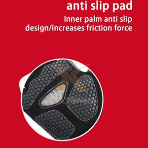 Servicio OEM, Guantes de Gimnasio de Cuero de Medio Dedo, Nuevo Estilo, Cómodos, de Primera Calidad, Correa de Muñeca Ajustable, Antideslizantes - Product Image 6