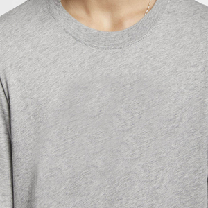 Camiseta Ligera de Algodón para Hombre, Manga Corta, Estilo Casual Urbano, Holgada, Talla Grande, Moda de Verano, Venta al por Mayor Directa de Fábrica OEM - Product Image 5