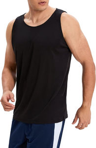 Camisetas Deportivas Personalizadas para Hombre, de Spandex y Algodón, Tejidas, Ecológicas, de Secado Rápido, Anti-Pilling, Transpirables, para Gimnasio, para Correr - Product Image 4