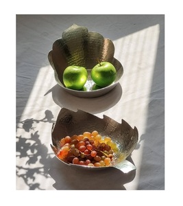Ensemble de 2 bols à dessert de tailles différentes, de qualité supérieure, formes personnalisées, pour dattes et fruits, fabriqués en Inde - Product Image 2