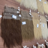 MEILLEURE QUALITÉ!!! Fermeture de dentelle humaine vietnamienne brute et extension de cheveux frontale haute densité longue durée d'utilisation