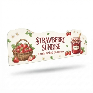 PVC BPA Free Convenient Waterproof Retail <b>Shelf</b> Talker for Grocery Supermarket Advertising Display Product Card - Product Image 1