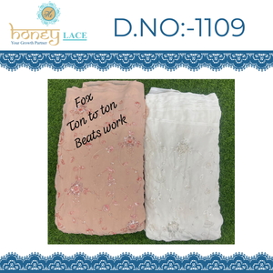 Tissu Fendy brodé respirant au toucher doux, vêtements de mariage, décoration intérieure, style élégant, accessoires de meubles de luxe non tissés - Product Image 3