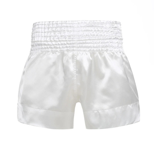 Muay Thai Boxing Shorts for Men Women-Stretch Washed Breathable Lightweight Training Fitness Classic Short 100% Polyester - Product Image 1