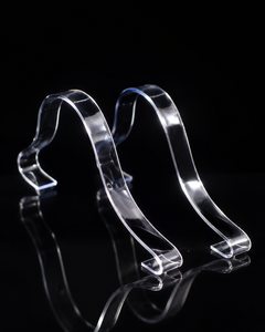 Soportes Acrílicos Modernos Personalizados para Exhibición de Zapatos, Insertos Elevadores para Sandalias, Optimizan Exhibiciones en Tiendas y Organizan Armarios - Product Image 5