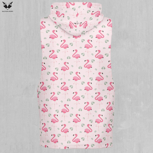 Nouvel Arrivage Service OEM ODM Fait Main 2026 Rose Blanc Design Unique Vêtements d'extérieur Produit à Forte Demande Sweats à Capuche Sans Manches - Product Image 5