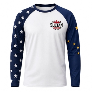 Maillot de sport personnalisé à manches longues avec drapeau national - Product Image 1