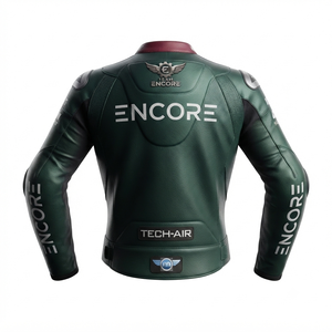 Men’s Cowhide Leather <b>Racing</b> <b>Jacket</b>/Chaqueta MotoCP Style CE Level 2 Armor Motorcycle Track Riding Protective Gear CE - Product Image 2