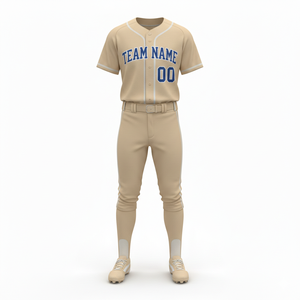 Uniforme de Béisbol Personalizable de Poliéster de Secado Rápido y Transpirable, Jersey y Pantalón, Ropa Deportiva Sublimada Estampada de Alta Calidad - Product Image 2
