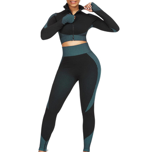 Pantalons de yoga sportifs réversibles écologiques respirants pour femmes, leggings unis, vêtements de fitness pour la salle de sport, taille plus, longueur courte, meilleure qualité - Product Image 1